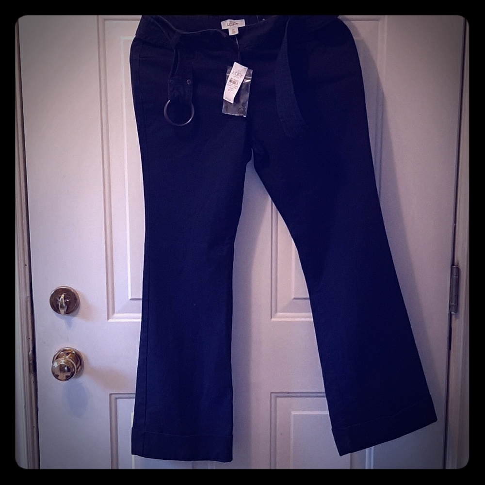 Ann Taylor Navy Loft petite pants.